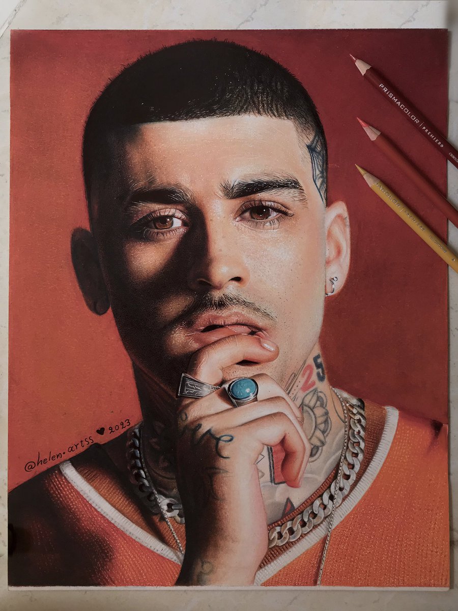 New art work of 💚 <a href="/zaynmalik/">zayn</a> 🩷 by helen.artss #zayn #zaynmalikdrawing #zaynmalik #lovelikethis #helenartss #helenkhan #prismacolor