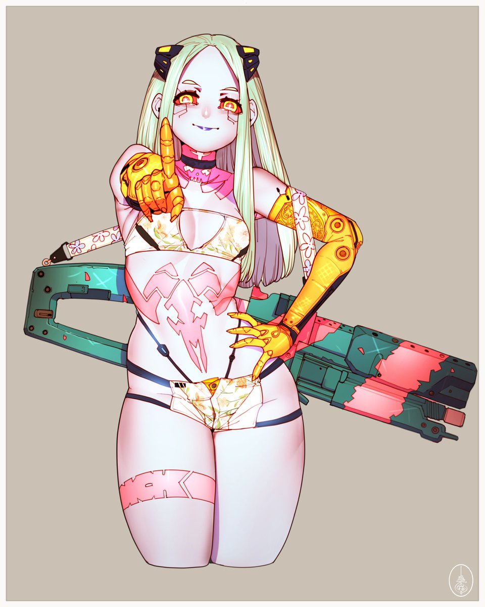 cheunart's tweet photo. Not sure what am i doing. 
But here s my  Rebbeca for 1 year anniversary
alt version in my SS https://t.co/maSNPJN6qL