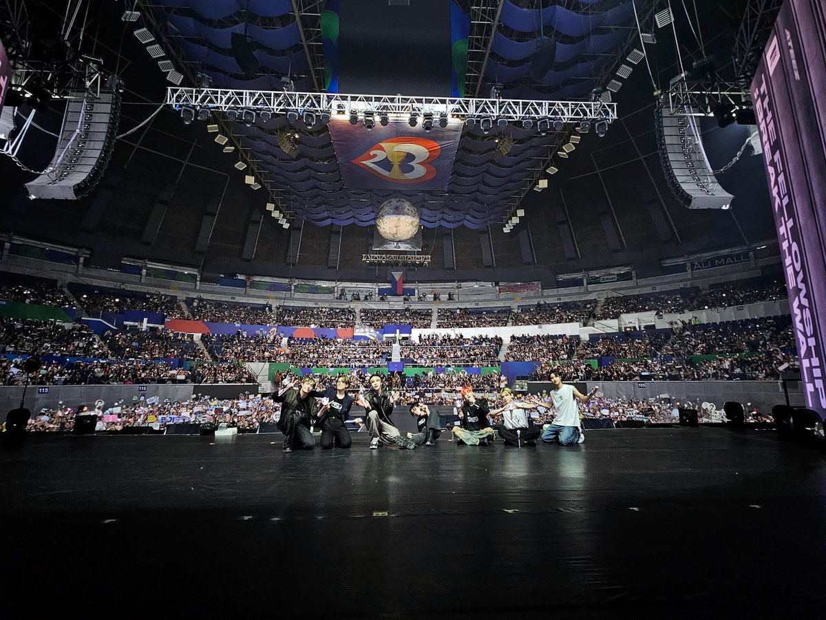 WilbrosLive's tweet photo. TODAY with ATEEZ in MANILA
THE FELLOWSHIP : BREAK THE WALL

Thank You, ATINY! ❤️
Tonight was Fun and Memorable 🫶🏻 https://t.co/SOIbPZcPJX