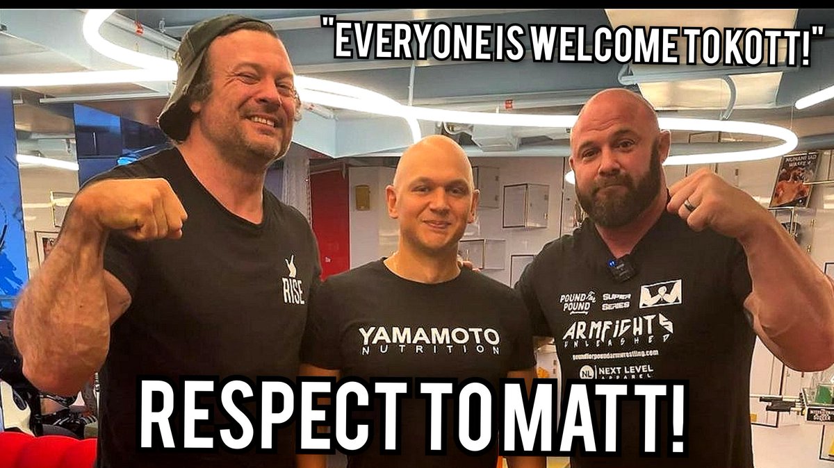 kriggeaw's tweet photo. Respect to Matt Rhodes, for welcoming everyone, despite what federation they're in! https://t.co/8coCee0pRN
#armwrestling #kingofthetable https://t.co/bEvNsgJeas