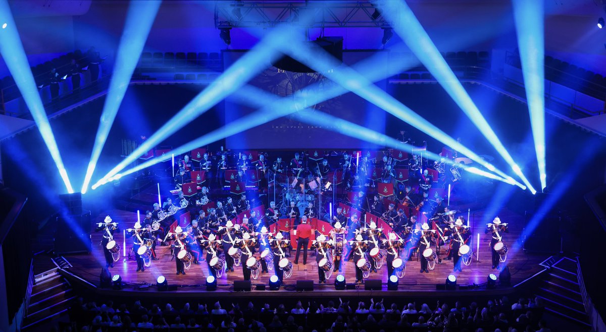 RMBandService's tweet photo. What a great concert last night @RoyalNottingham raising funds for @RNRMC @theRMcharity Next stop @BridgewaterHall Manchester. 
Images by Musn. Ware: UK ministry of Defence Crown copyright 2023
#militaryband #concerttour #militarymusic #royalmarinesband #royalnavy #concertband https://t.co/sO6ML3fvVM