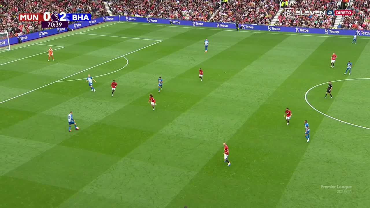 Pedro’s first-time effort makes it 3-0 v. Man Utd