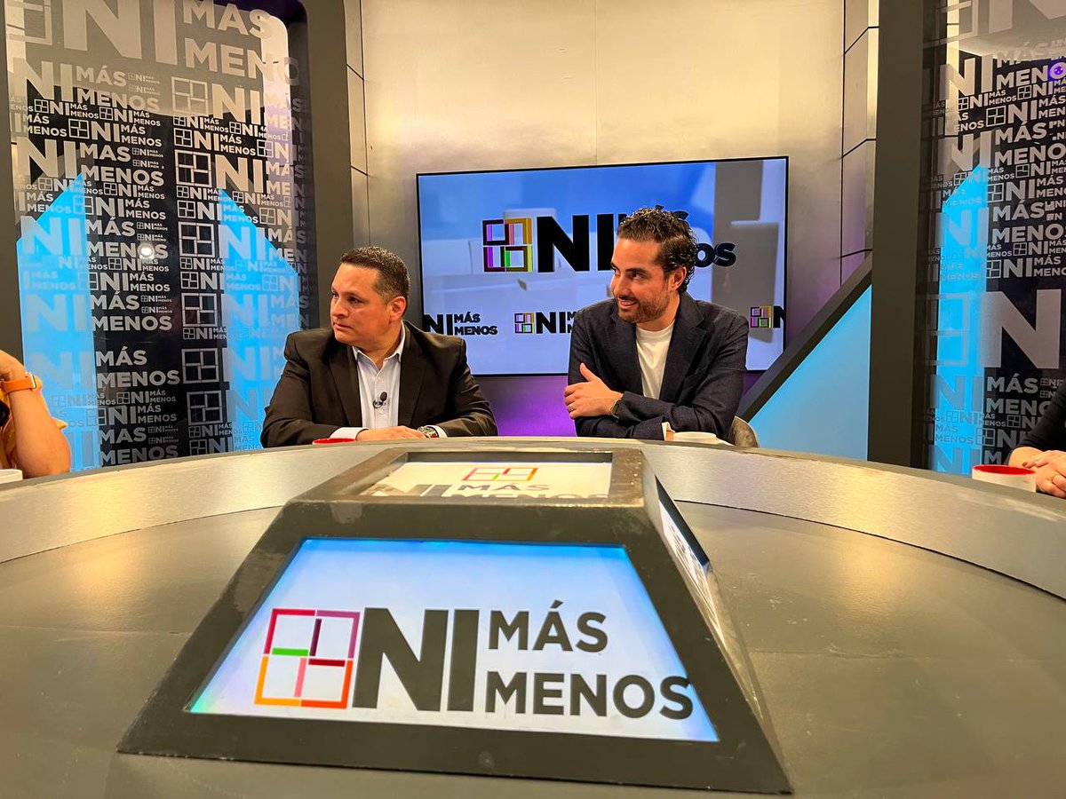 Gracias por acompañarnos en #NiMásNiMenos junto a @rodrigosolomon y @LectorFrecuente donde platicamos sobre el 'Futuro de la Televisión Pública' con @ingym2, @modisol0207, @enriquelazcano y @_CarlosGlez.

#ConéctateConMexiquense.
