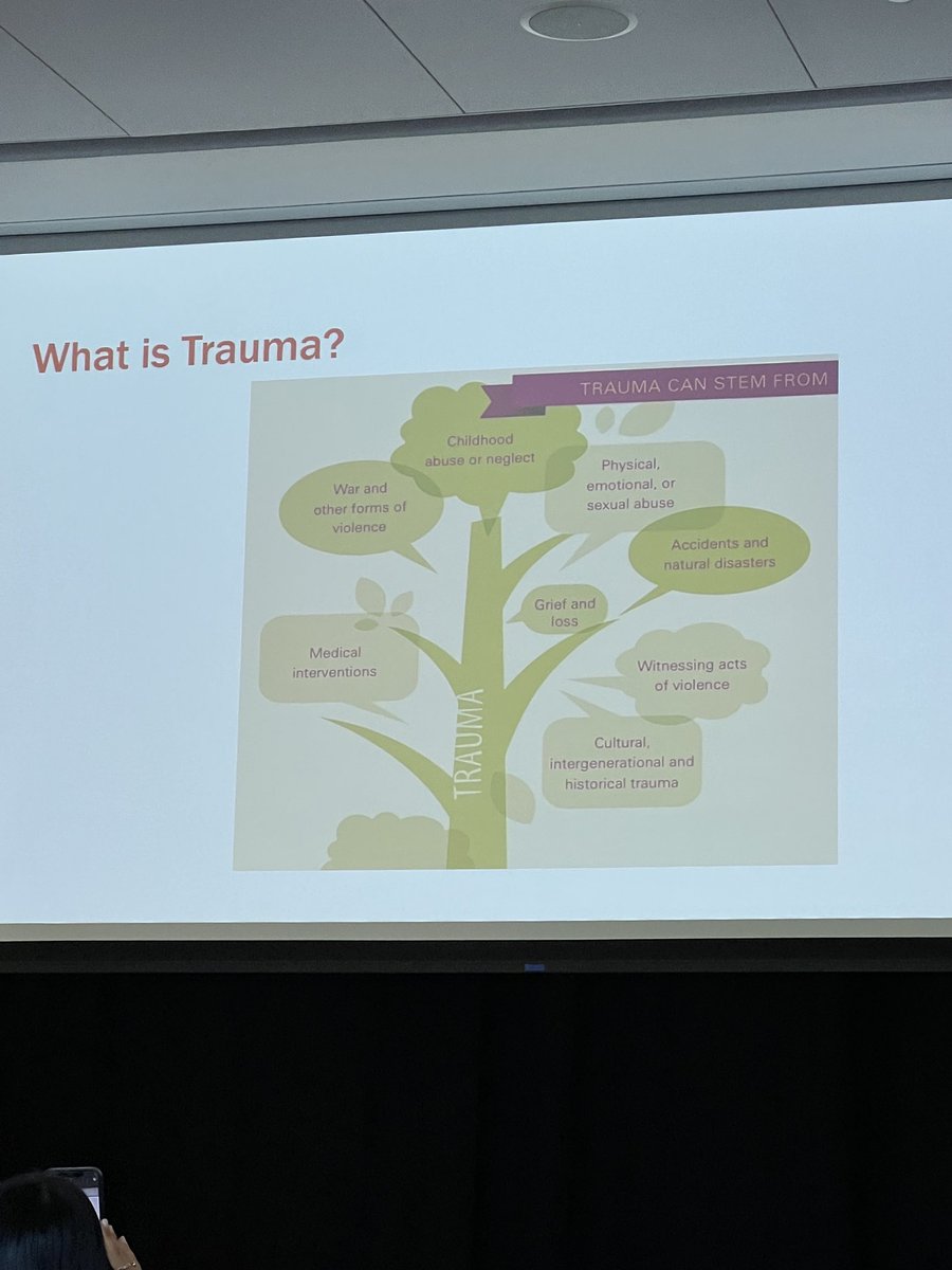 An important session on trauma informed care #SIO23