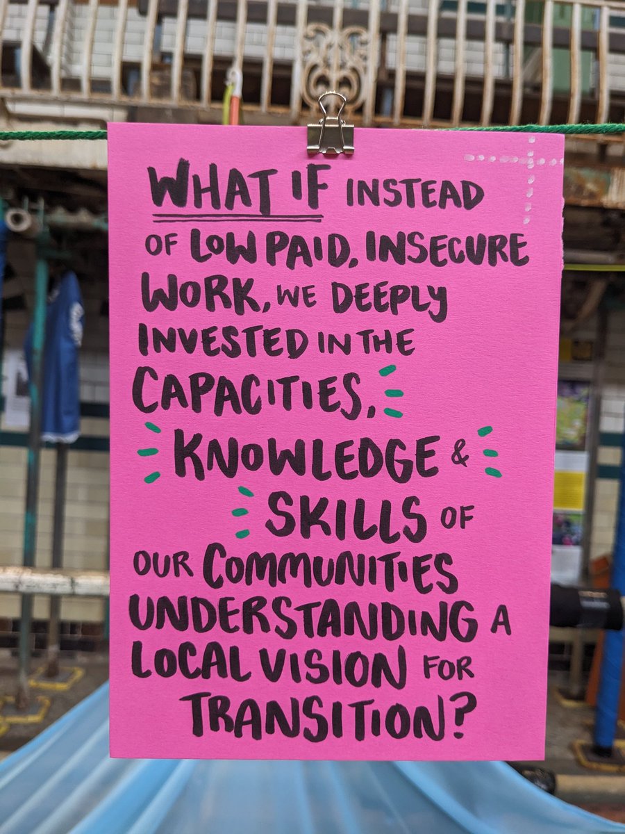 At the Retrofit Reimagined festival...Thinking about how we can prepare people on an intergenerational level within our neighbourhoods. We must come together to help mitigate future issues caused by climate catastrophe and increasing social-political inequality <a href="/CIVIC_SQUARE/">CIVIC SQUARE</a>