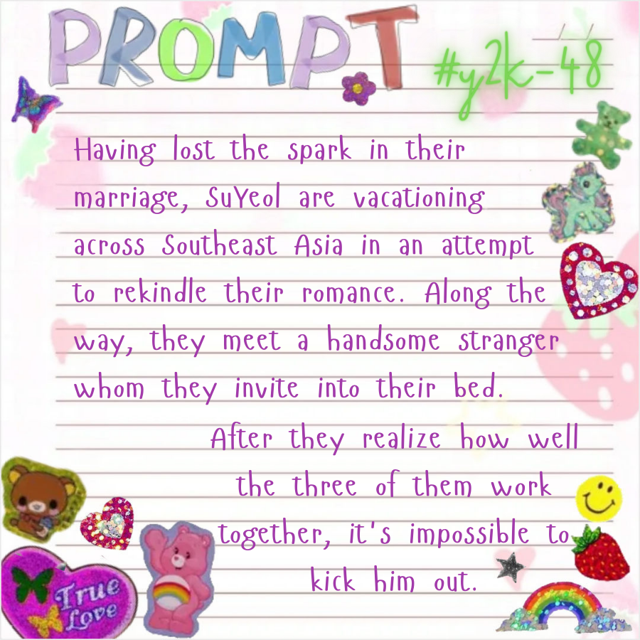 y2kfest's tweet photo. it can be refreshing to spice up your private life, but what if the new person becomes irreplaceable outside of it? 💗
maximum rating: E 🔞 

💙 prompt archive, №48: https://t.co/Z8sfiIo4Eb
✍️ claim form: https://t.co/flp8TVfGBI https://t.co/RIAErgl3HN