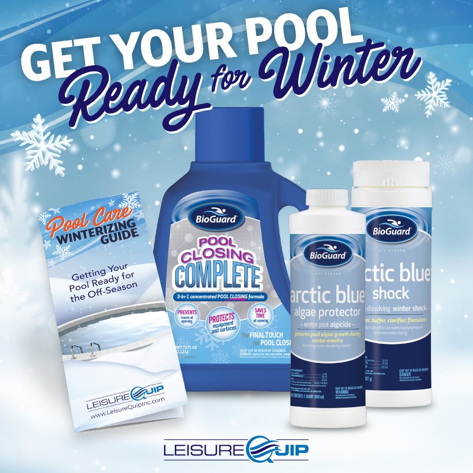 Closing your pool doesn’t have to be a chore. Check out our pool closing kits to simplify the process &amp; make sure you have a clear opening in the Spring!