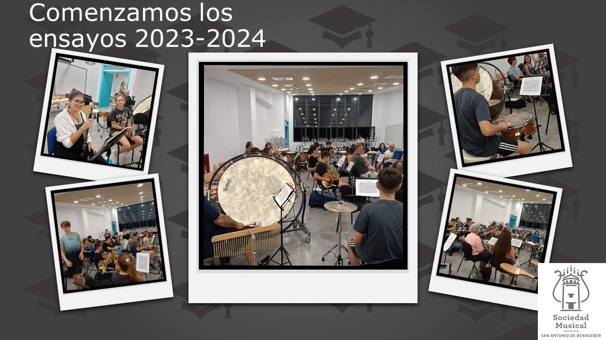 Preparando los próximos conciertos en #SanAntonioDeBenagéber