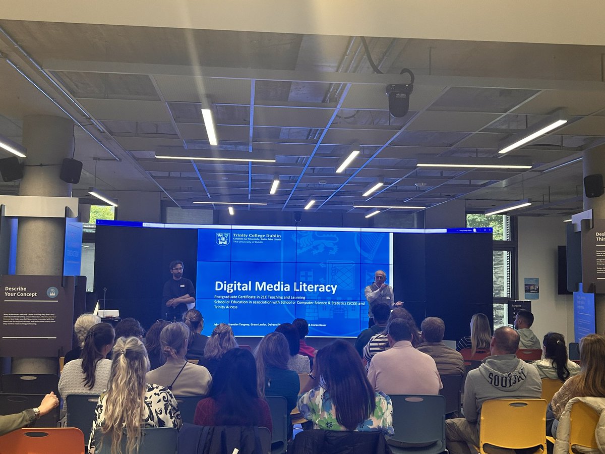 And that’s a wrap on Digital Media Literacy day! 

A huge thank you to our teaching team &amp; all of our students for attending! 

#TA21PGCert