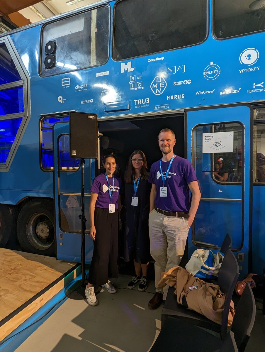 CollaboraOffice's tweet photo. Starting NOW in the big blue bus: Contributing to Collabora Online with Michael Meeks
@Nextclouders #NextcloudConference https://t.co/JTBTuBvF6H