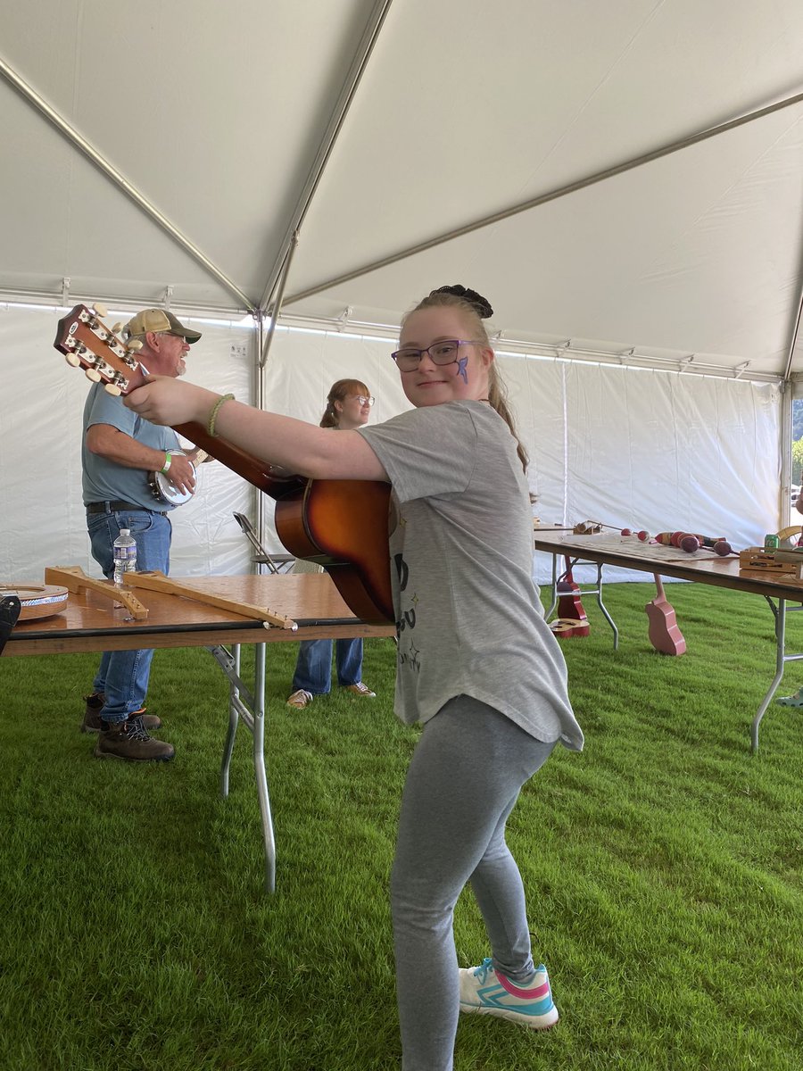 Lordservant94's tweet photo. @FaithFestNC Elizabeth is already playing, come listen to her at the Kids Corner https://t.co/xGxfR0SGYf