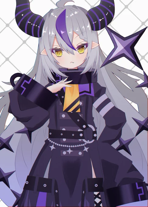 ラプ様#laplus_artdesu 