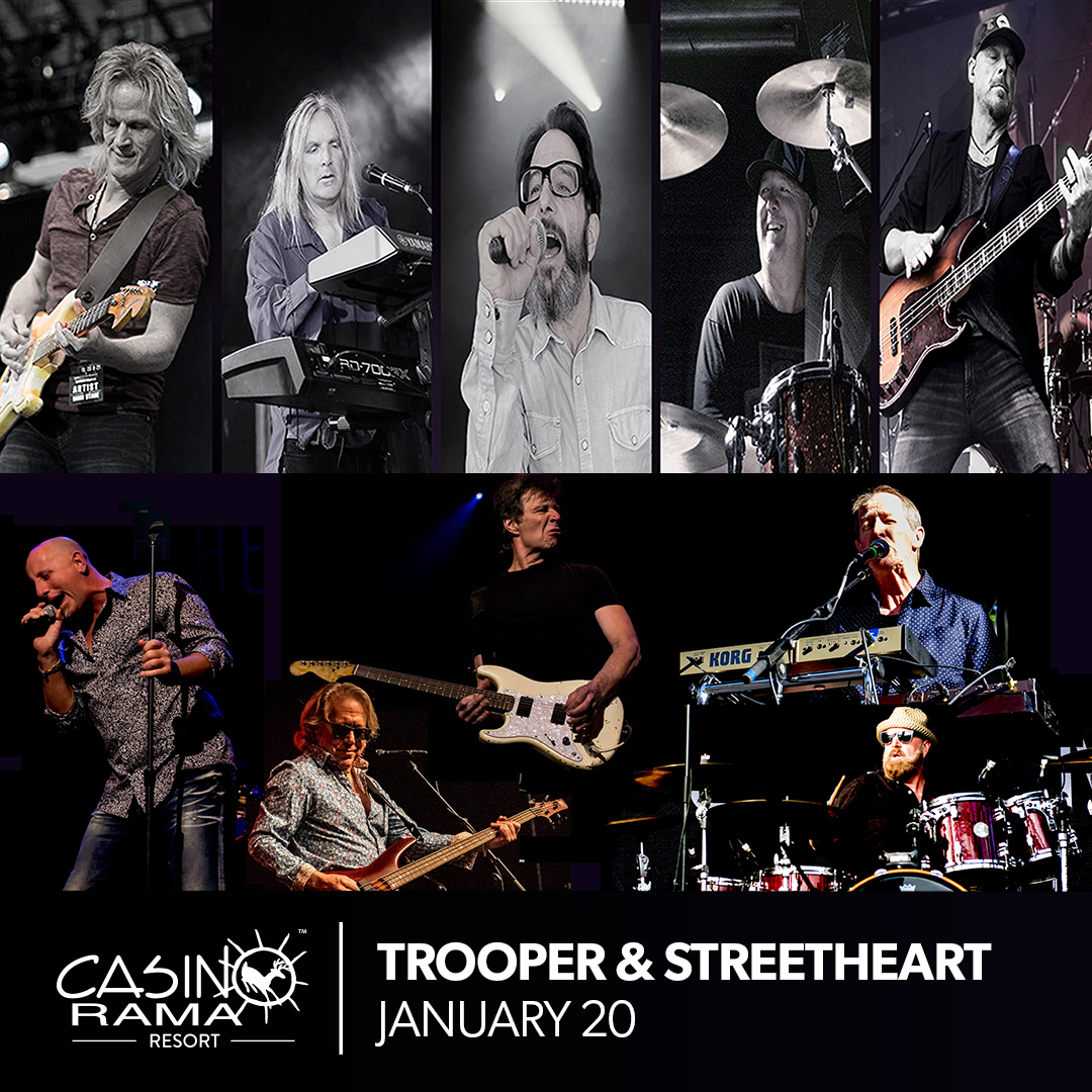 Casino Rama Resort (@casinoramalive) on Twitter photo Tickets are on sale now for <a href="/mtrench/">Marianas Trench</a>, <a href="/Trooper/">Trooper</a> and <a href="/Streetheartband/">Streetheart</a>! Click the link below to buy now!
Marianas Trench ow.ly/b7Ap50PIrSu
Trooper and Streetheart ow.ly/FnKn50PIrSt Tickets are on sale now for <a href="/mtrench/">Marianas Trench</a>, <a href="/Trooper/">Trooper</a> and <a href="/Streetheartband/">Streetheart</a>! Click the link below to buy now!
Marianas Trench ow.ly/b7Ap50PIrSu
Trooper and Streetheart ow.ly/FnKn50PIrSt