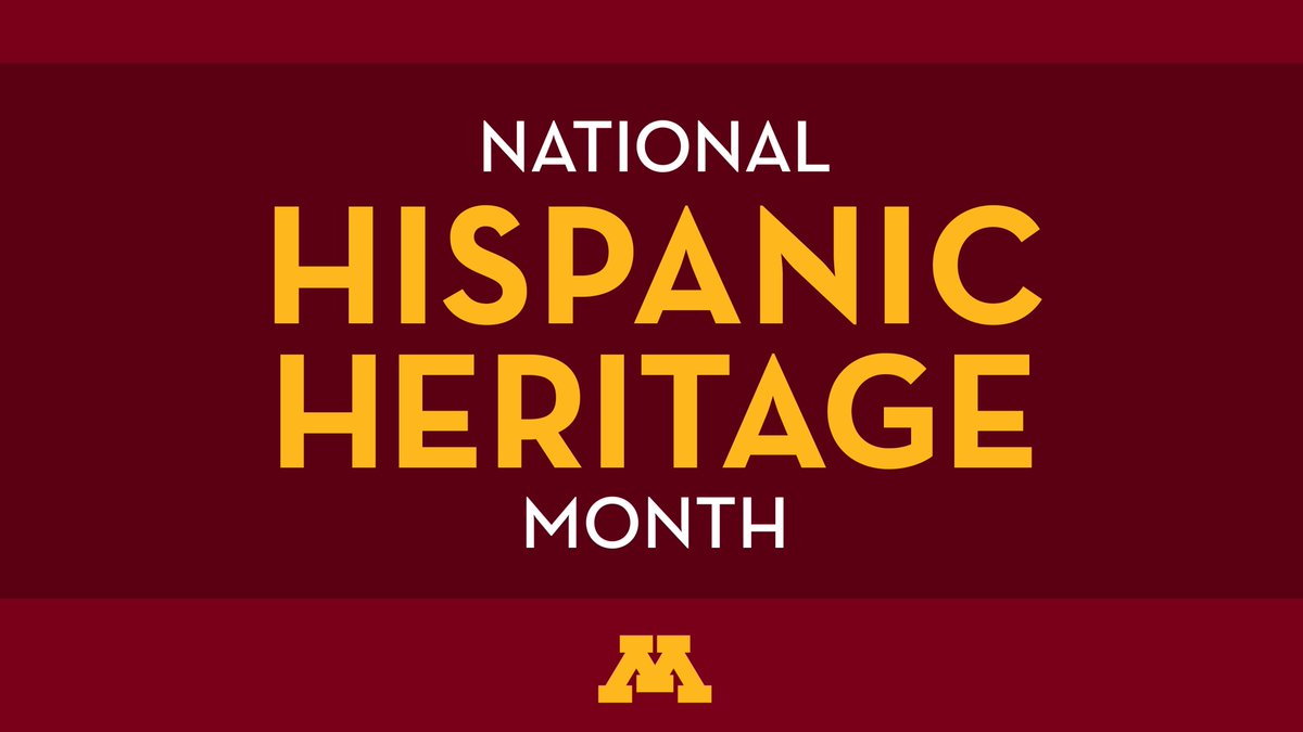 diversityUMN (@diversityumn) on Twitter photo Find ways to celebrate and honor National Hispanic/Latinx Heritage Month (Sep 15-Oct 15) and beyond at z.umn.edu/hispanicmonth
#HispanicHeritageMonth #LatinxHeritageMonth #HispanicHeritageMonth2023
<a href="/UMNews/">University of Minnesota</a> Find ways to celebrate and honor National Hispanic/Latinx Heritage Month (Sep 15-Oct 15) and beyond at z.umn.edu/hispanicmonth
#HispanicHeritageMonth #LatinxHeritageMonth #HispanicHeritageMonth2023
<a href="/UMNews/">University of Minnesota</a>