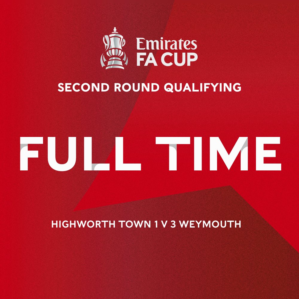 Weymouth FC tweet media