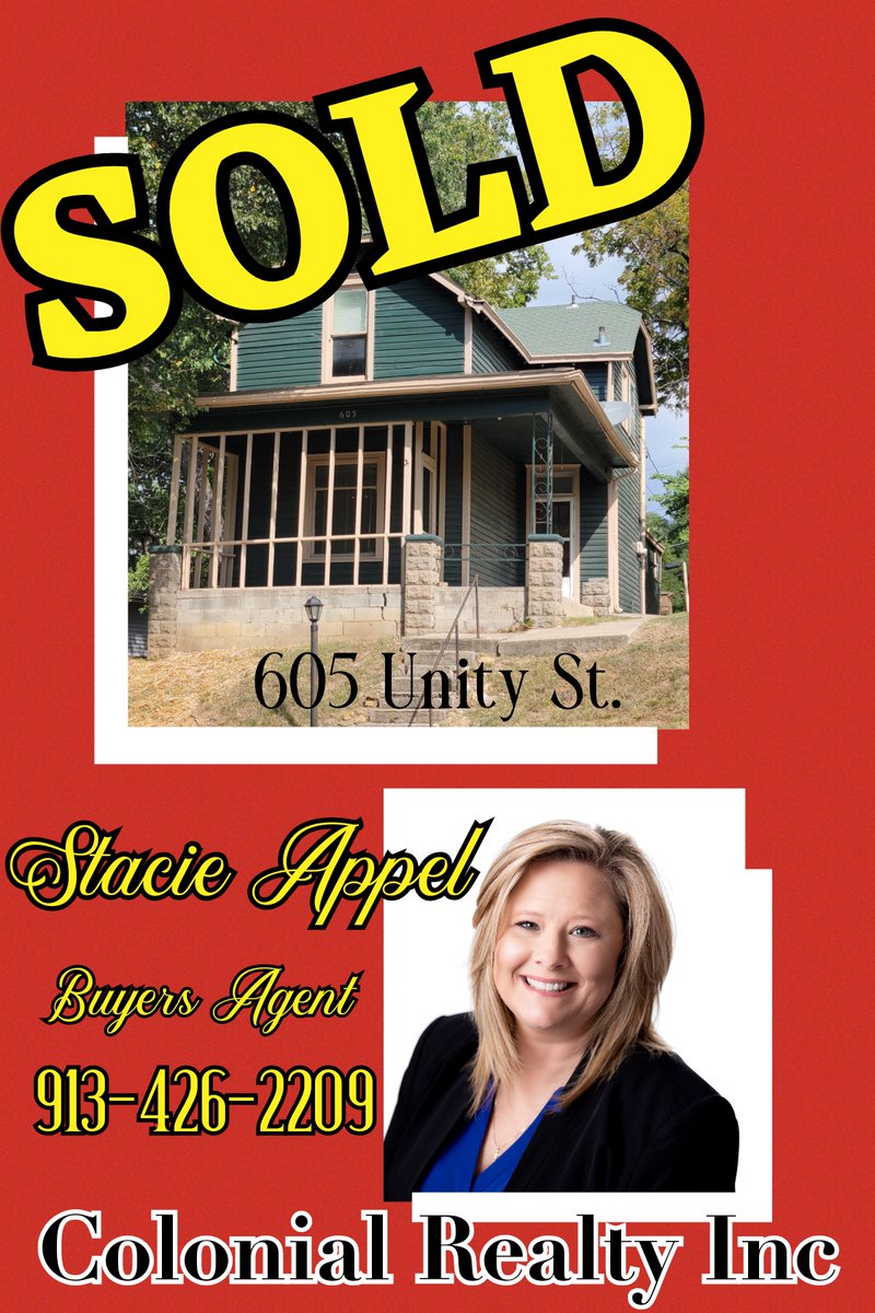 SOLD!
Stacie Appel helped her buyer successfully negotiate the price of 605 Unity Street. It was less than one week from contract acceptance to closing! We are excited to welcome the new owner to our community. Another excellent job, Stacie!
 #NegotiationSkills #HappyBuyer