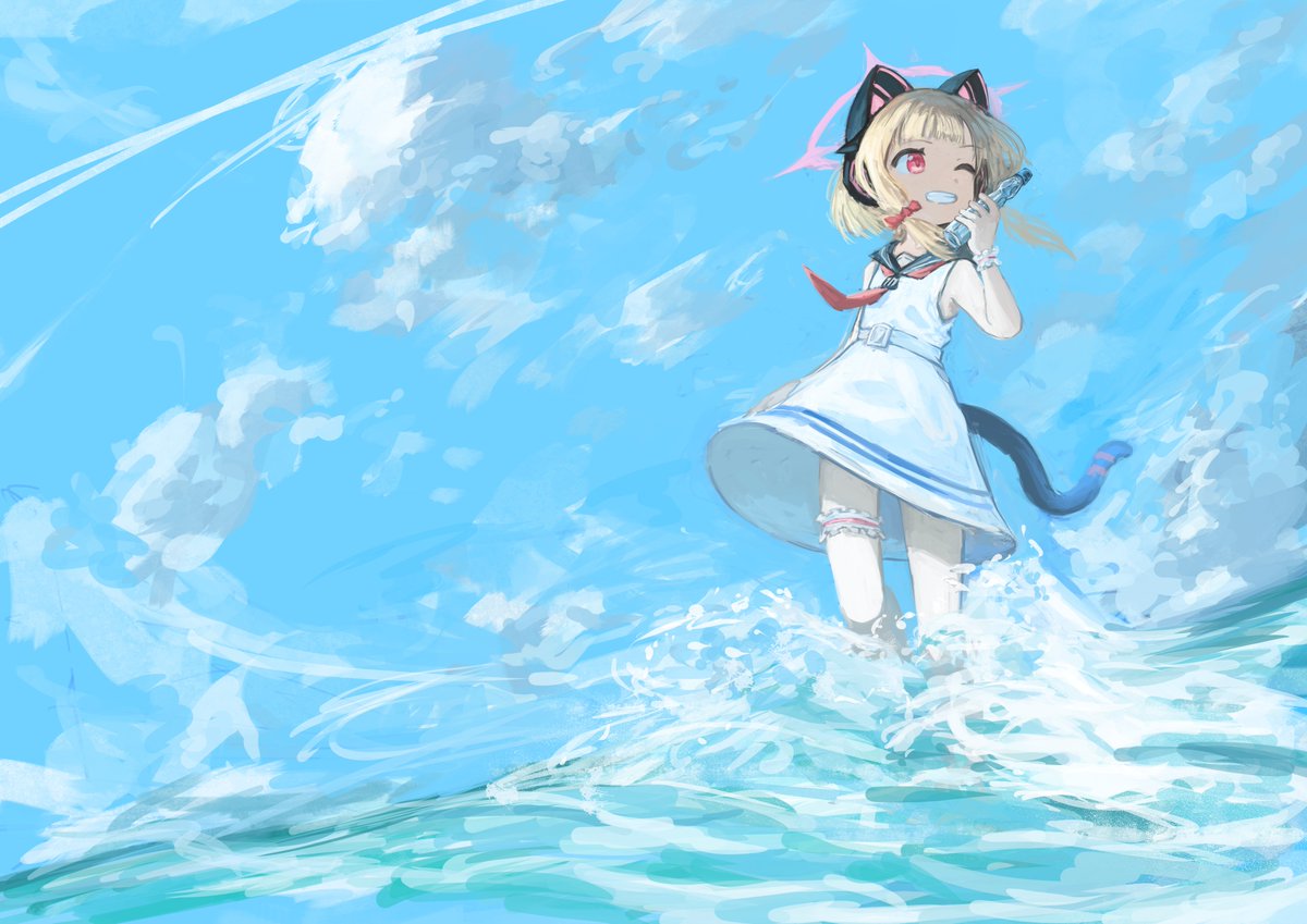 ブルアカ「#ブルアカ モモイ。。。 」|K6tetsuのイラスト