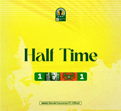 BendelInsurance's tweet photo. Bendel Insurance 1-1 RS Berkane.
#CAFCC
#BINRSB https://t.co/rSt2Q7bVKk