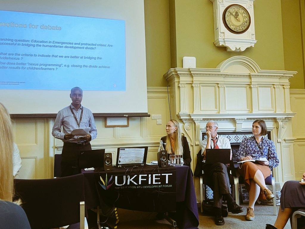 Mohamud Hure (@mohanudhure) on Twitter photo Bridging the humanitarian-developmnt divide is crucial 4 <a href="/Refugees/">UNHCR, the UN Refugee Agency</a> Education. At <a href="/UKFIET/">UKFIET</a> in Oxford, I emphasized the need to shift from short-term relief to sustainable, systemic inclusion in national education systems. Time to transform intentions into impact
<a href="/UNHCR_Education/">UNHCR Education</a> Bridging the humanitarian-developmnt divide is crucial 4 <a href="/Refugees/">UNHCR, the UN Refugee Agency</a> Education. At <a href="/UKFIET/">UKFIET</a> in Oxford, I emphasized the need to shift from short-term relief to sustainable, systemic inclusion in national education systems. Time to transform intentions into impact
<a href="/UNHCR_Education/">UNHCR Education</a>