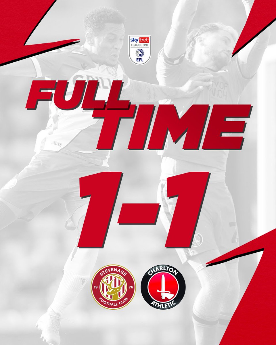 StevenageFC's tweet photo. It ends level at The Lamex. ⏰ https://t.co/V4q3uNI5Mu