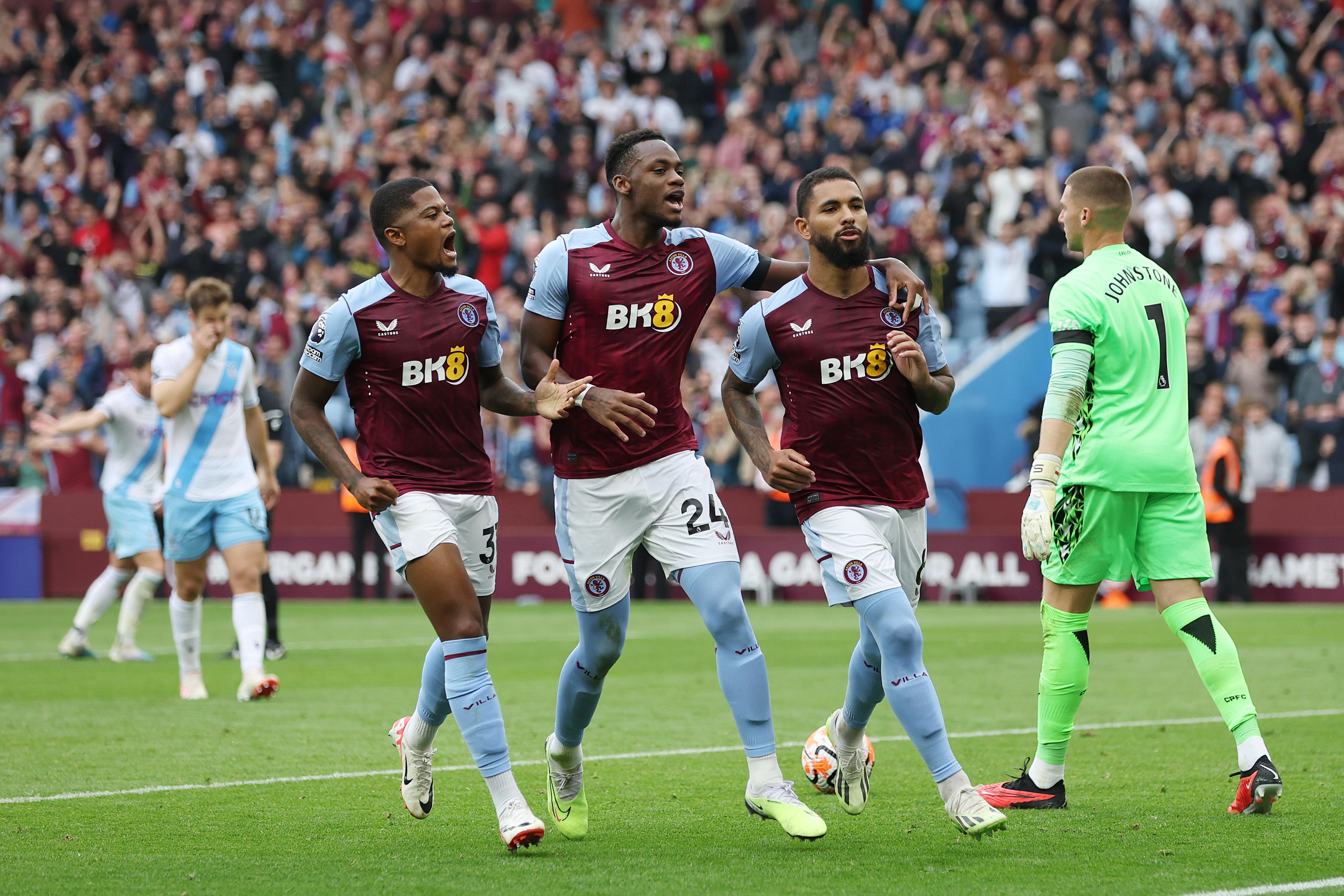 Aston villa vs crystal palace