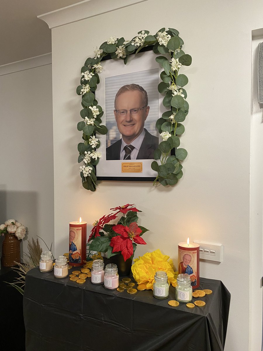 JessL_1998's tweet photo. How to mark the occasion of Philip Lowe’s departure: a monetary policy themed funeral https://t.co/SIost17WNc