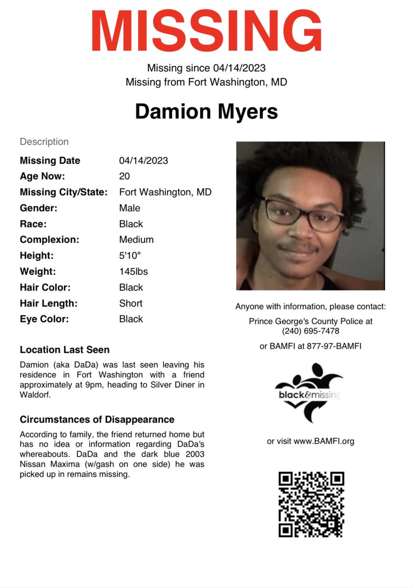 Blk & Missing FDN tweet media