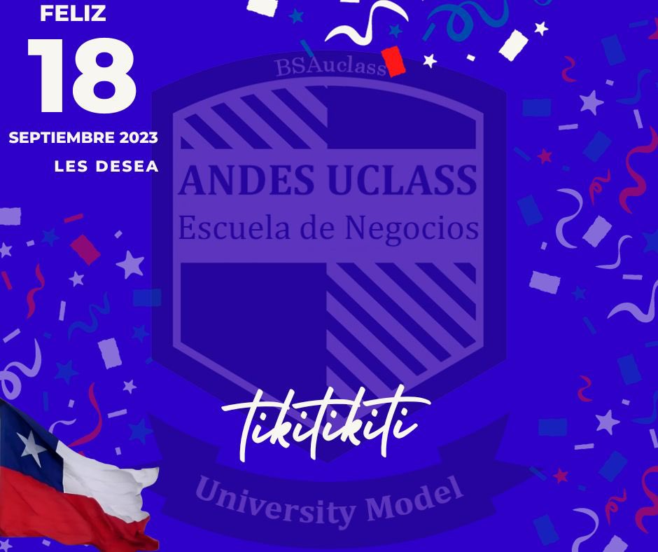 DeUclass's tweet image. #FelicesFiestasPatrias viva #Chile

bsauclass.com 

#15DeSeptiembre  #FelizSabado  #FelicesFiestasPatrias