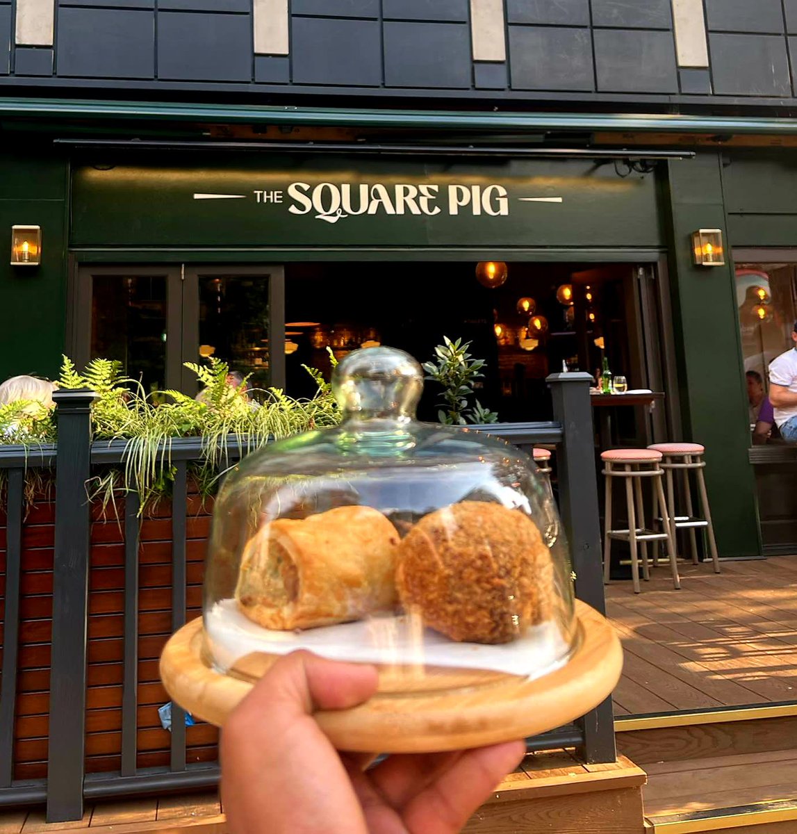 Anybody for a Scotch egg or sausage roll on a sunny day?