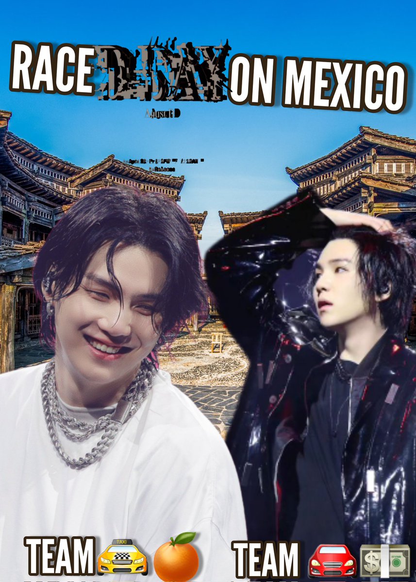 SupportMinKG93's tweet photo. HI ARMY
DAY 2
🥢🏁RACE D-DAY ON MEXICO 🚖🇲🇽
#24_7WITH_D_DAY #DDAY_FOR_AWARDS

#TEAM_🚖🍊#RACEDDAY🇲🇽
#TEAM🚘💵 #RACEDDAY🇲🇽
come on join now 

👉
📻 https://t.co/QesxXoCsNN https://t.co/EqBseSu8cq