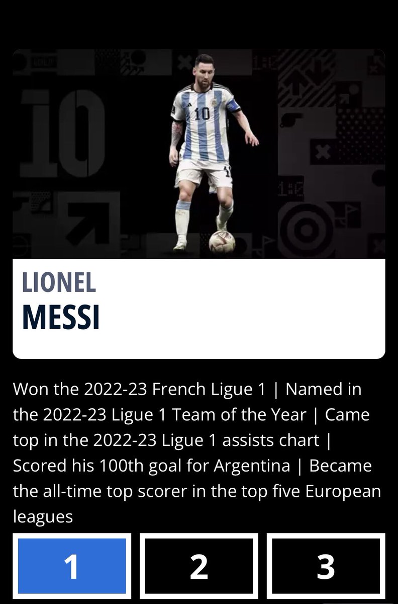 CosmosMessi's tweet image. Messi #TheBest