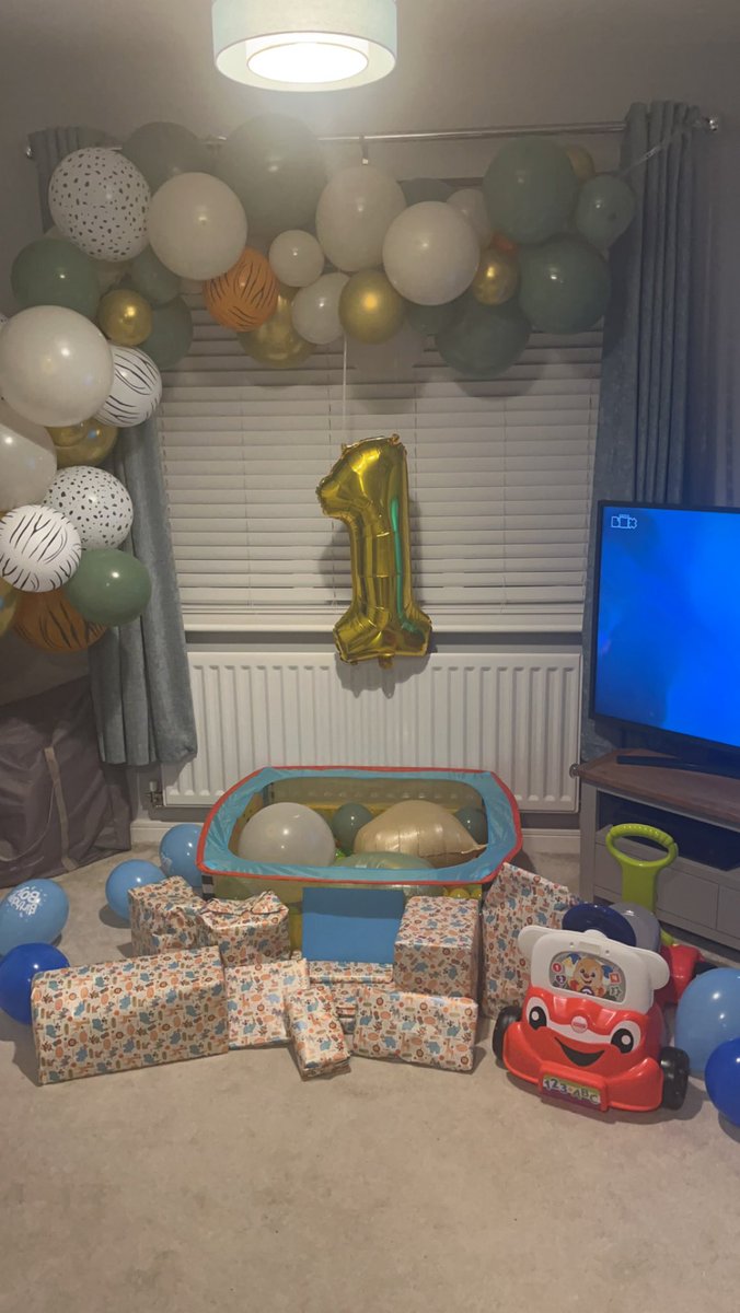 geeperkins_'s tweet photo. And just like that we have a 1 year old🥹 

Happy 1st Birthday our gorgeous boy! We love you so much💙 
@PerkinsAiden https://t.co/NEYZzdPaHW
