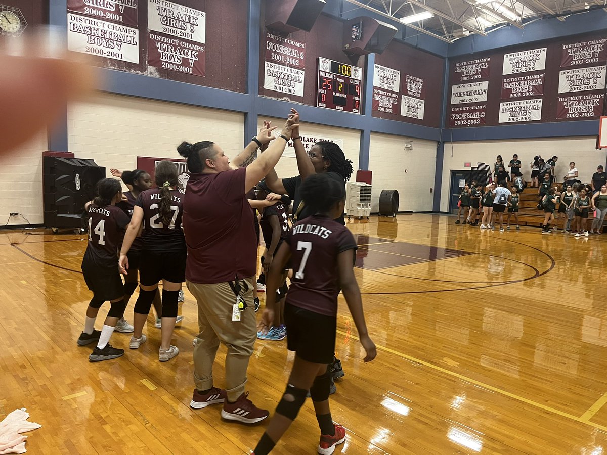 So proud of Coach Saenz and Coach Johnson on their win today against Kitty Hawk! Way to go Coaches!