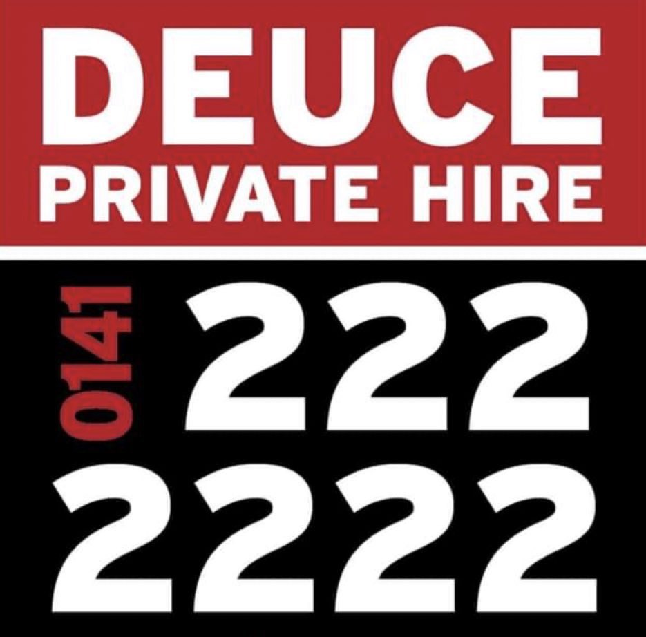 Deuce Private Hire 🏴󠁧󠁢󠁳󠁣󠁴󠁿 tweet media