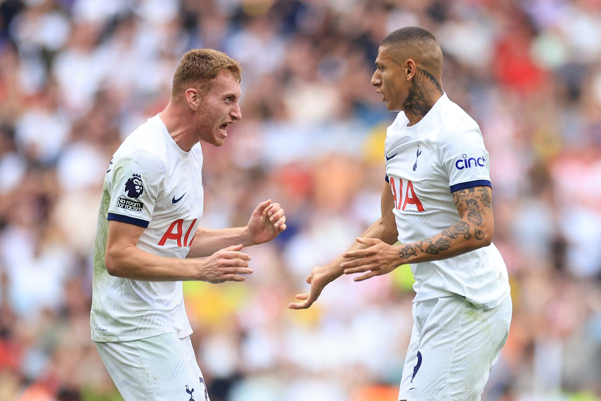 thespursweb's tweet photo. Spurs went into the 98th minute trailing to Sheffield United before winning 2-1, the latest winning comeback by a side in Premier League history, surpassing their own record (95th min v Leicester in January 2022). https://t.co/tqyf2OMtto