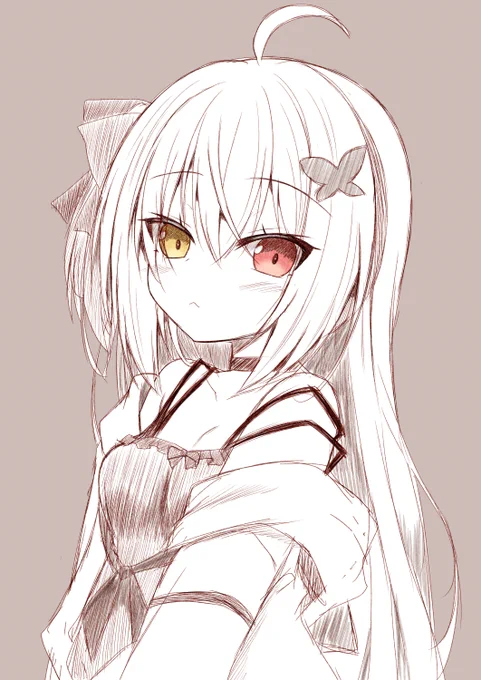 最近1年に1回くらい現れるうちの子落書き 