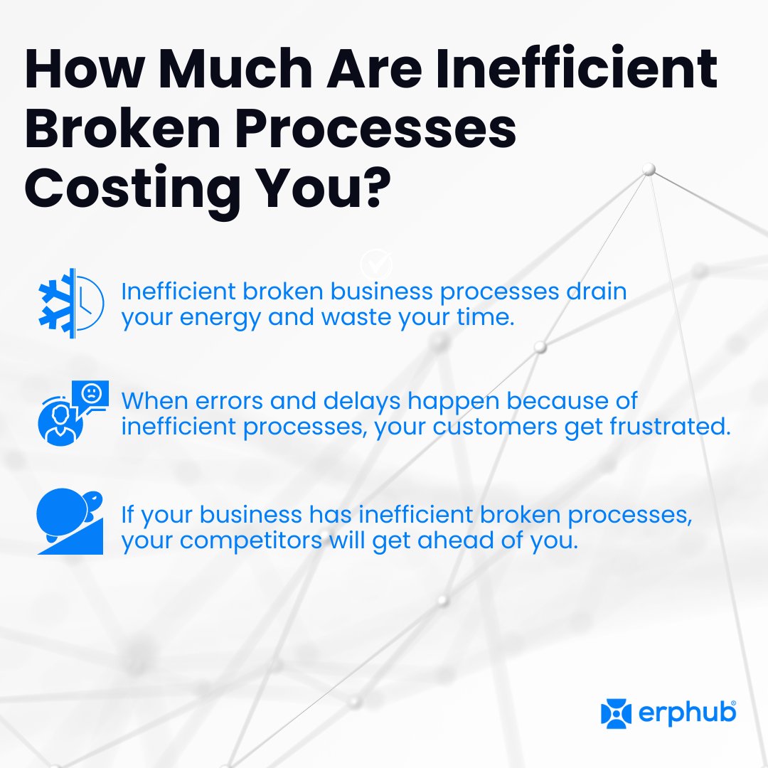 erphubcle's tweet photo. Discover the hidden costs of inefficient processes. 

Uncover savings and streamline operations for better productivity.

 #ProcessOptimization #Zoho #Erphub https://t.co/rldBdTSrdo