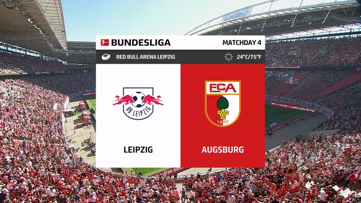 Full Match: RB Leipzig vs Augsburg