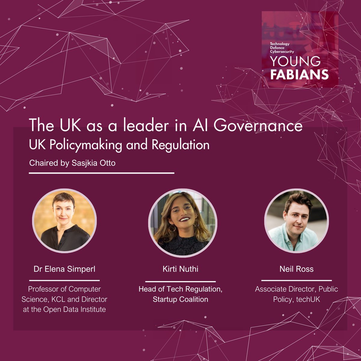 Young Fabians Tech, Defence, and Cybersecurity tweet media