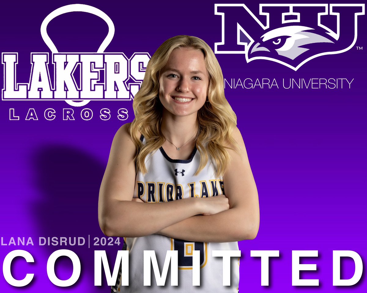 SHOUTOUT to Lana Disrud (PL ‘24) on her commitment to go play D1 lacrosse at Niagara University! 🔥🔥🔥 We are so proud of you & all of the hard work you’ve put in to make this possible! Go Purple Eagles! 💜 #brickbybrick #leavealegacy