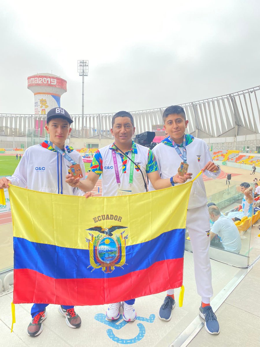 #Ecuador @FEcAtletismo amanece con un nuevo récord nacional en la categoría U18.

El atleta Jessiel Páez ganó el 3000mt con nuevo récord Nacional 08:34:83 y ganador de la prueba.

Además la medalla de bronce Ecuador también para Josué Vega.

Hasta el momento Ecuador 🇪🇨 cosecha ya
