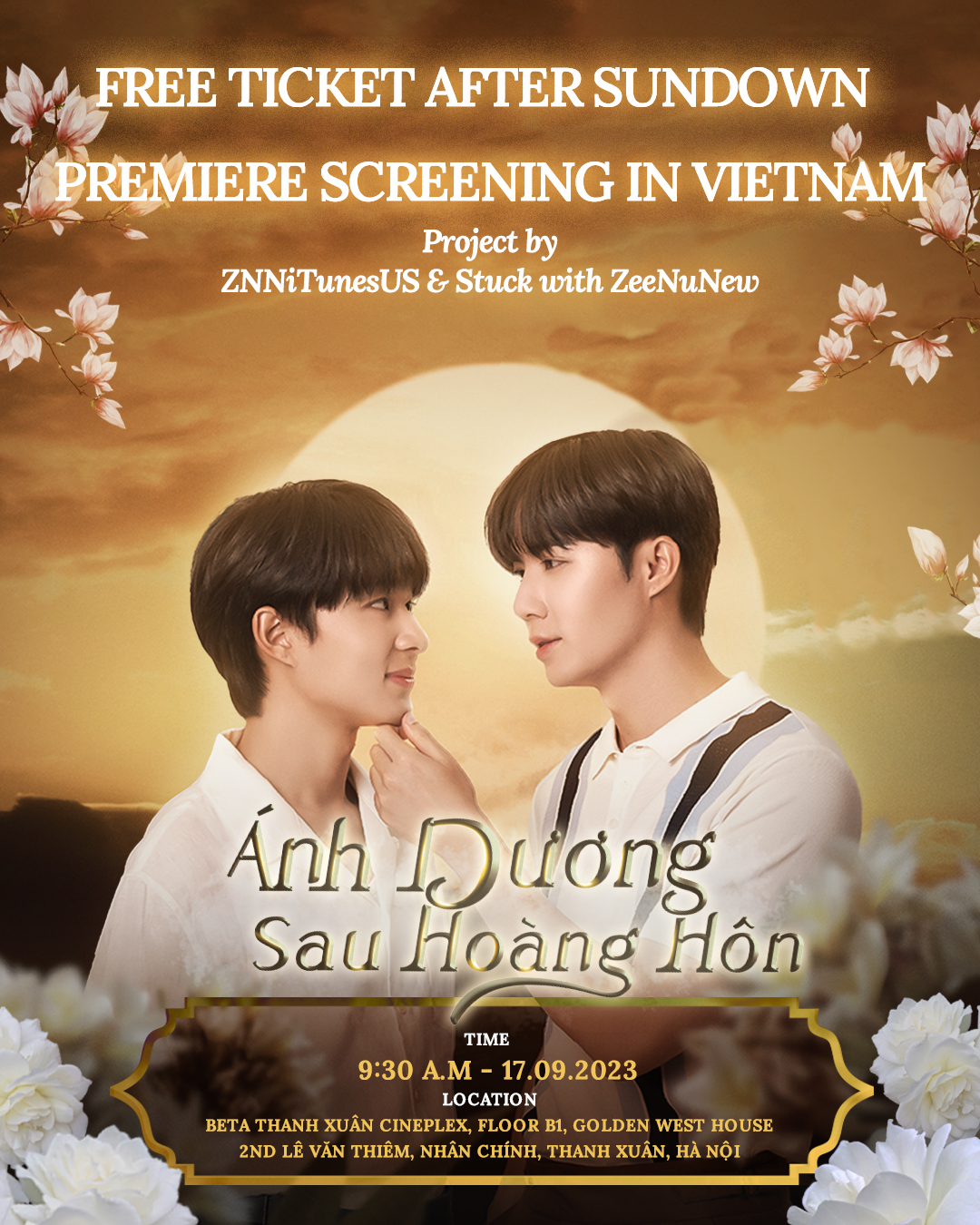 after sun down ポスターZeeNuNew