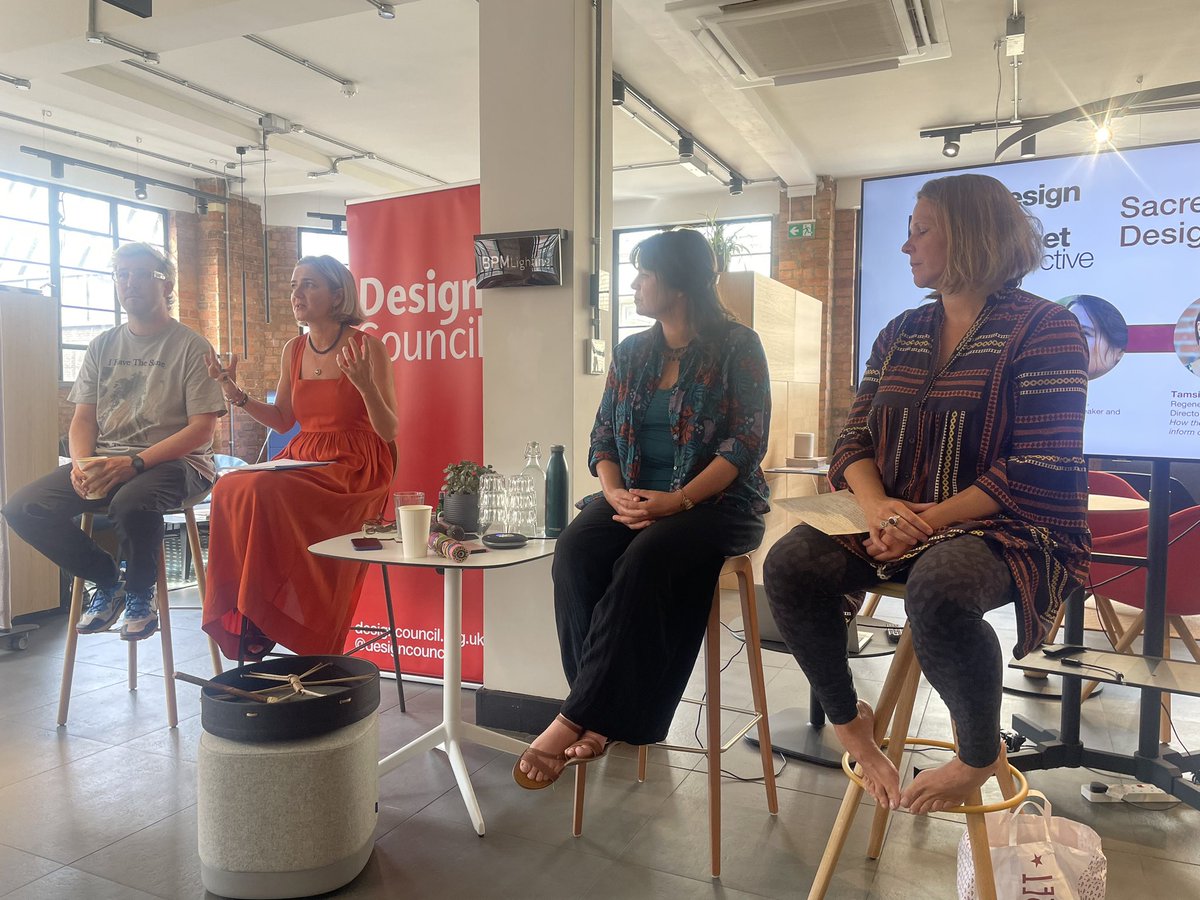 First #designforplanet collective @L_D_F bringing together an emerging field of sacred design, connecting with our inner wisdom, ancestral knowledge and nature. 🌿@deborahszebeko @EyesofGaia @TAMSINA @JoelGethinLewis
