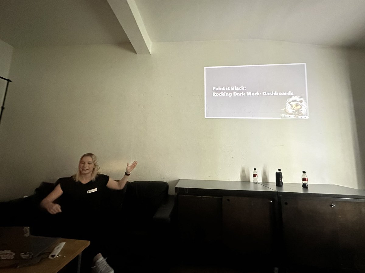 Odeta Jankaitienė (@odetajan) on Twitter photo Fitting topic for the <a href="/DataMoshpitDE/">DataMoshpit</a> conference by <a href="/porcubi/">Valerie Junk</a>! Paint everything BLACK 🖤 Fitting topic for the <a href="/DataMoshpitDE/">DataMoshpit</a> conference by <a href="/porcubi/">Valerie Junk</a>! Paint everything BLACK 🖤
