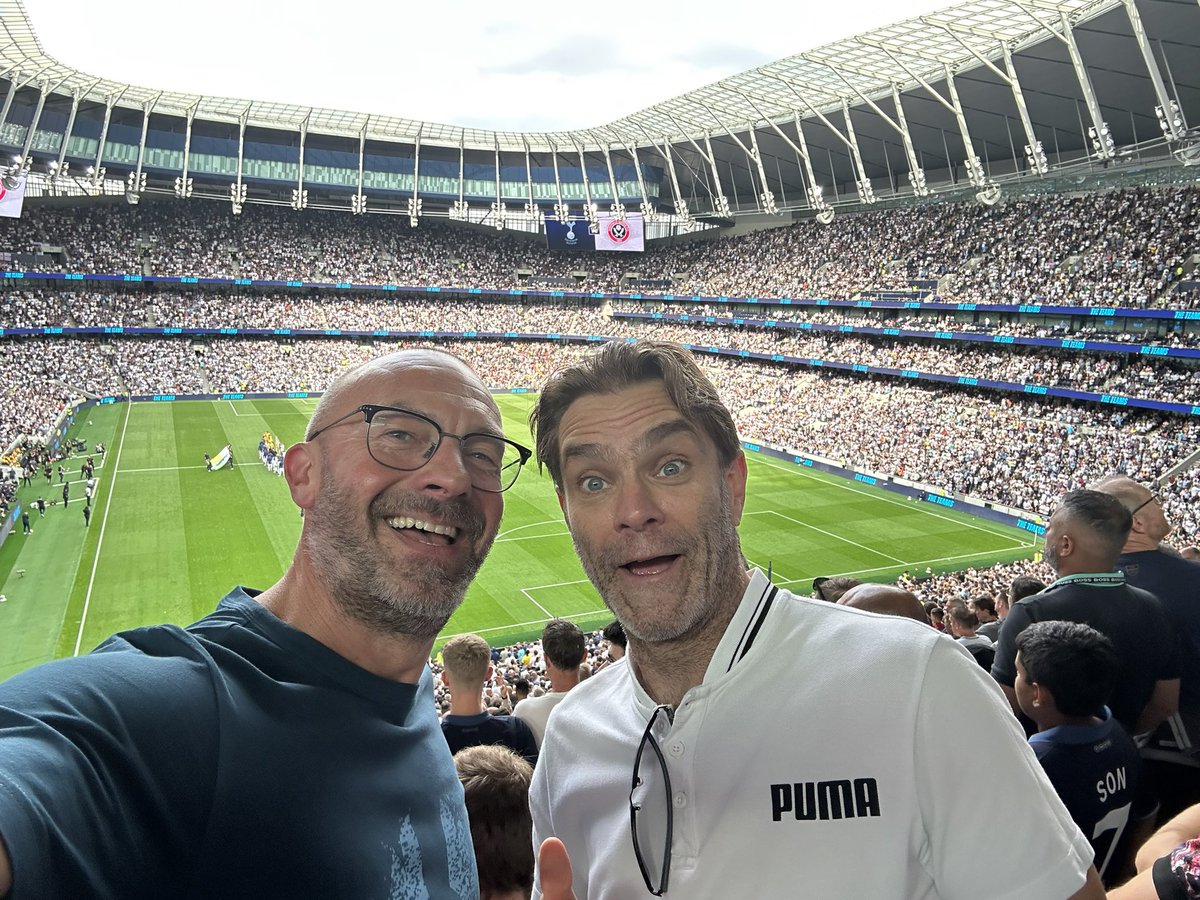 Russ213's tweet photo. Before the madness! #coys https://t.co/EgnFAMvu4P