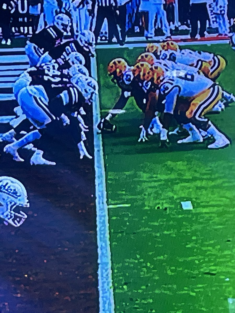 I mean if this is the correct spot shouldn’t it have been a TD before. And why not just sneak it and lean forward