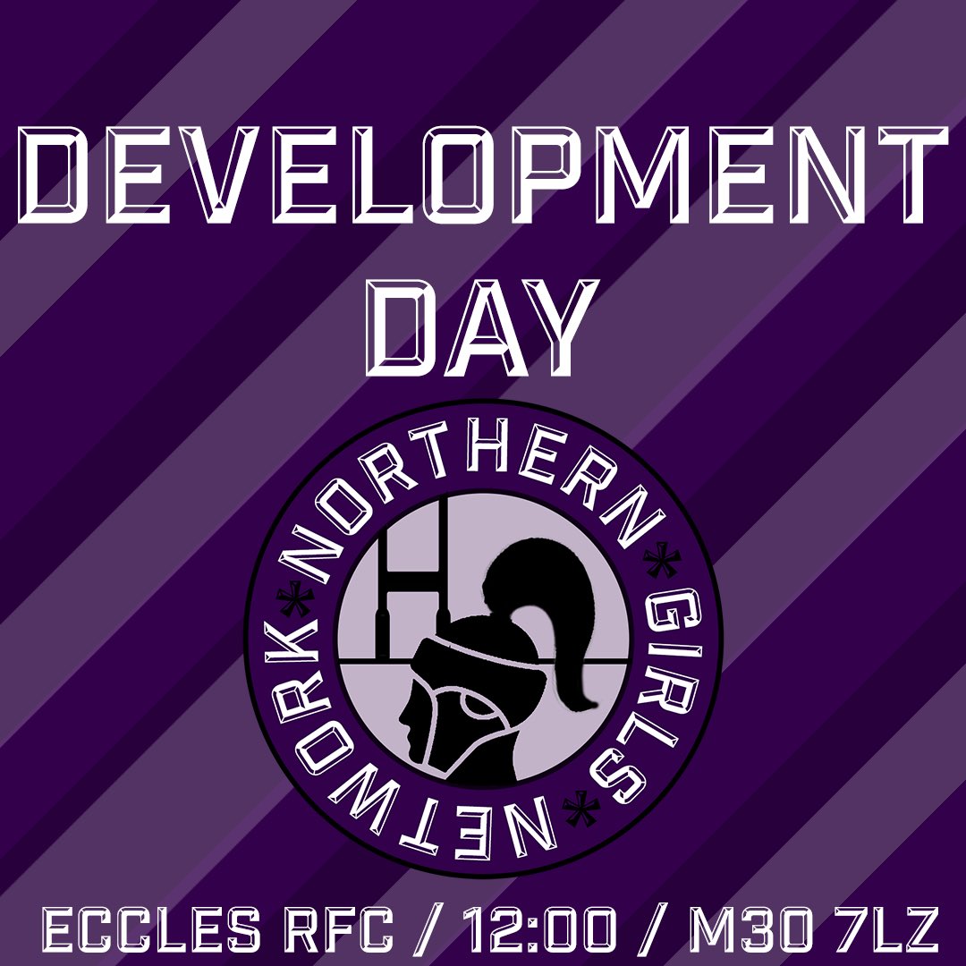 First development day of the season this Sunday

@ecclesrugbyjuniors hosting 150 girls from 3 age grades 

If you want in give us a DM

#ConnectCompeteGrow
#GirlsGame
#PlayLikeAGirl
#NorthernGirlsNetwork
#NorthernRugbyMatters