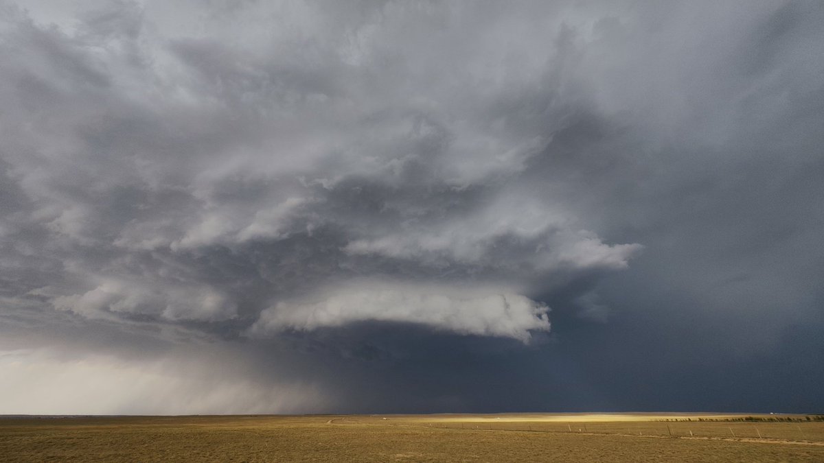 YijingLiu7's tweet photo. The last chase in 2023！Got the timelapse of full process of supercell mesocyclone development in Inner Mongolia(over an hour）！Standing on such a prairie and watching the storm change from a cumulus congest to supercell,all the effort was paid back！@MikeOlbinski https://t.co/R9eVJJGmls