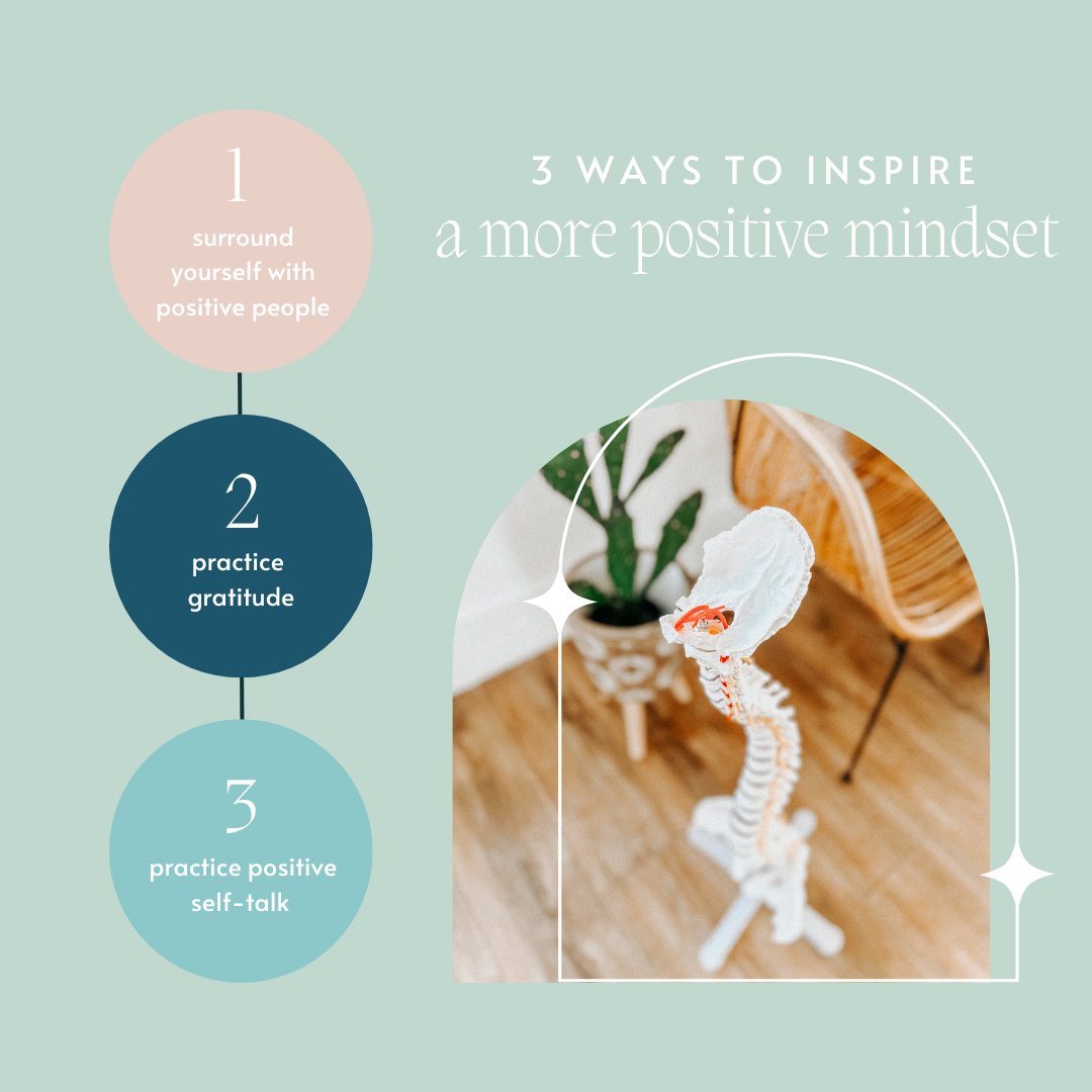 3 Ways to Inspire a More Positive Mindset ✨ - Better stress management - Stronger immune response - Improved overall wellbeing - Increases lifespan - Happier mood - Better resilience Use these day to day tips to help you inspire a more positive mindset! 😃