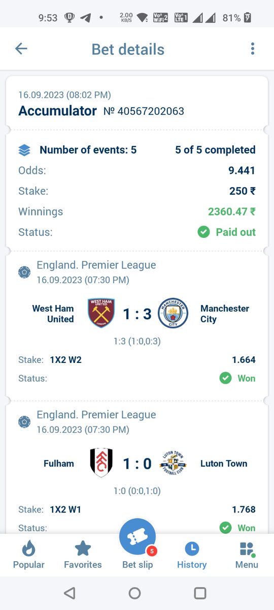 Suman9522's tweet photo. If u want to win like this text me in telegram search 👇👇

@fantasy_07

#BLACKPINK
#LateLateShow

#AllEyesOnJISOOinSeoul 
#วอลเลย์บอลหญิงไทย 
#tontawan_t 
#tontawan_t 
#AceJENNIEatSeoulFinale 
#tontawan_t 
#AceJENNIEatSeoulFinale 
#tontawan_t 
#NZLvNAM 
#MSPxMChoice2023 https://t.co/VaEcgdouzr
